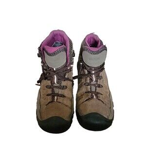 Keen Targhee III Waterproof Hiking Shoes Women's Size 8 Brown Pink